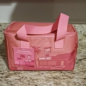 Trader Joe's Pink Mini Insulated Bag
